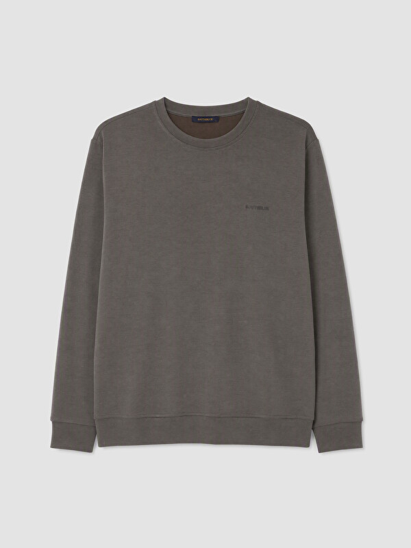 SOUTHBLUE Man Khaki Sweatshirt