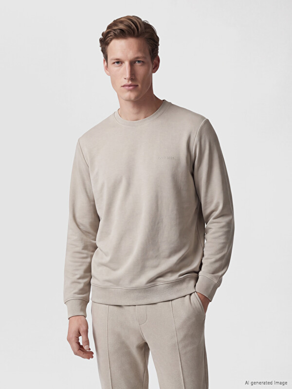 SOUTHBLUE Crew Neck Printed Men's Sweatshirt