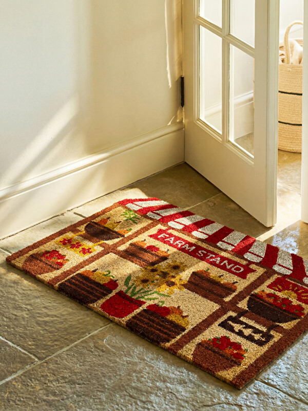 LCW HOME Flower Printed Door Front Doormat 40x60 cm