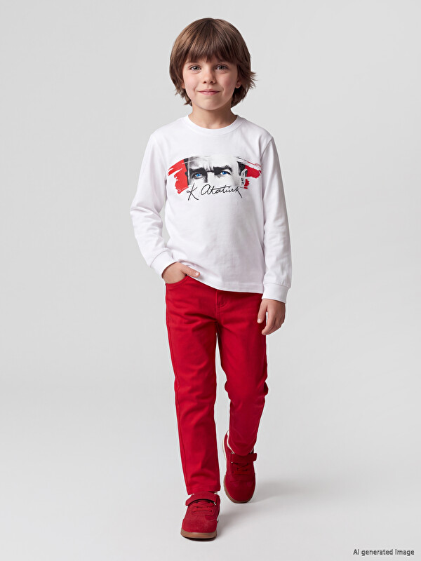 LCW Kids Regular Fit Boys' Gabardine Trousers