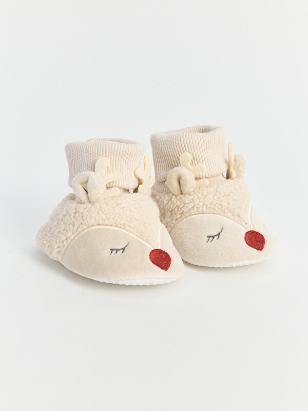 LCW STEPS Rabbit Figured Baby Girls' Slipper