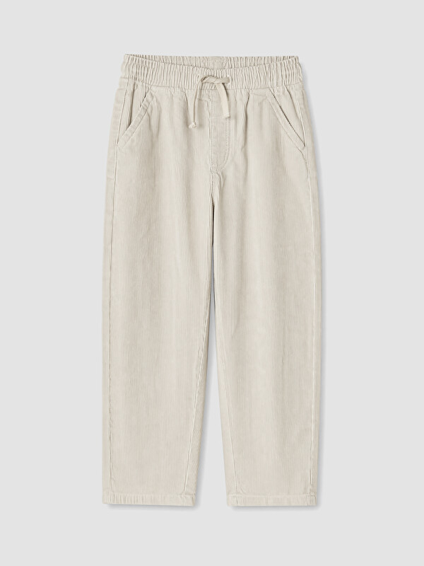 LCW Kids Baggy Fit Boys' Velvet Trousers