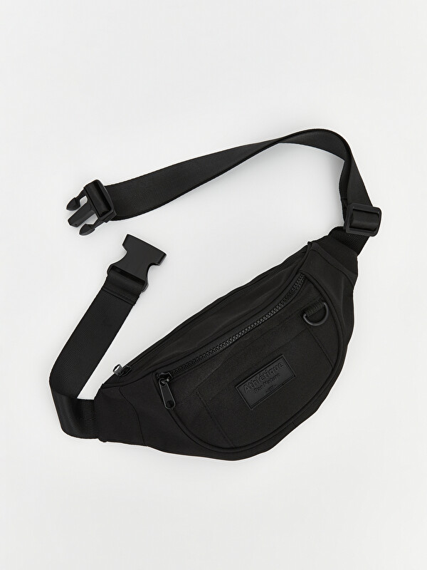 LCW ACCESSORIES Мъж Черно Чанта с една призрамка