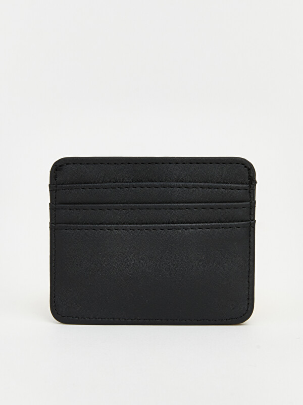 LCW ACCESSORIES Faux Leather Men's Card Holder