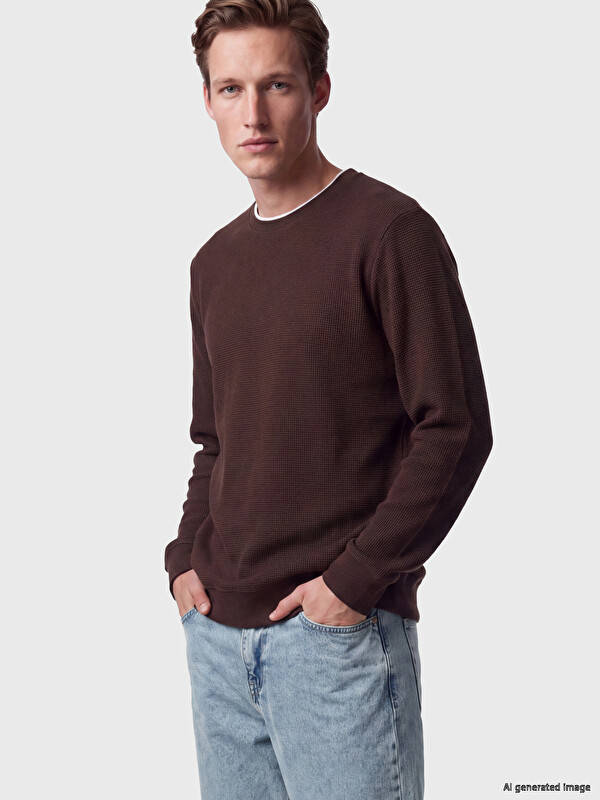 SOUTHBLUE Crew Neck Men's Sweatshirt
