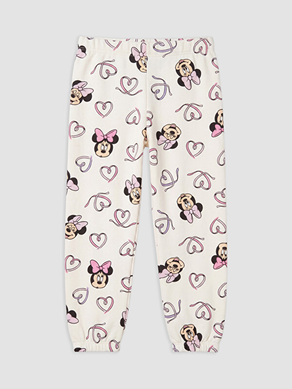 LCW Kids Colanți Imprimați Minnie Mouse din 3 Fire Periate