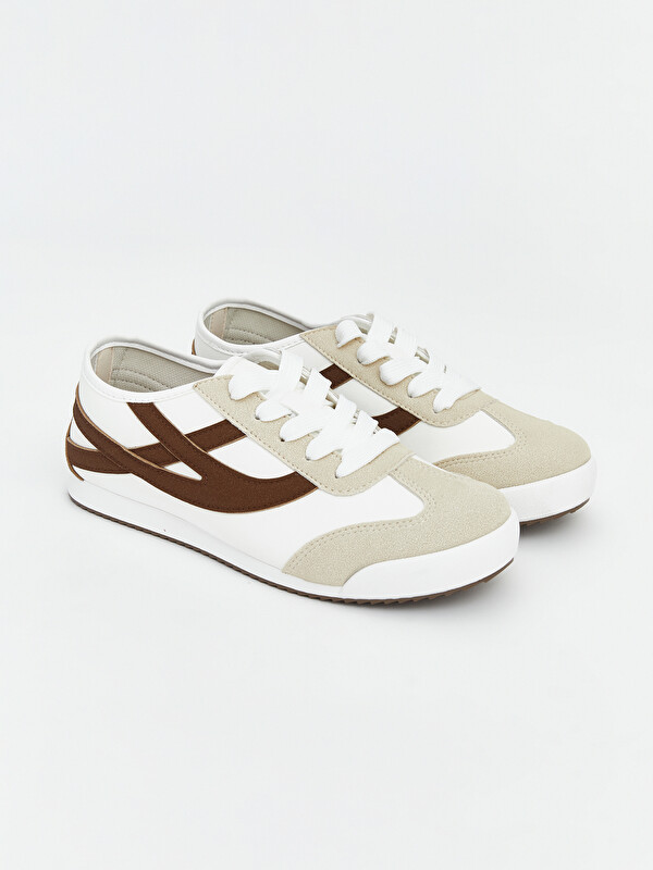 LCW STEPS Faux Leather Women's Sneakers