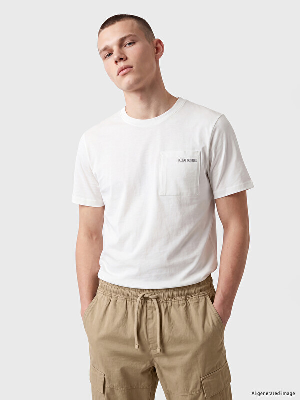 XSIDE Crew Neck Jersey Men's T-Shirt