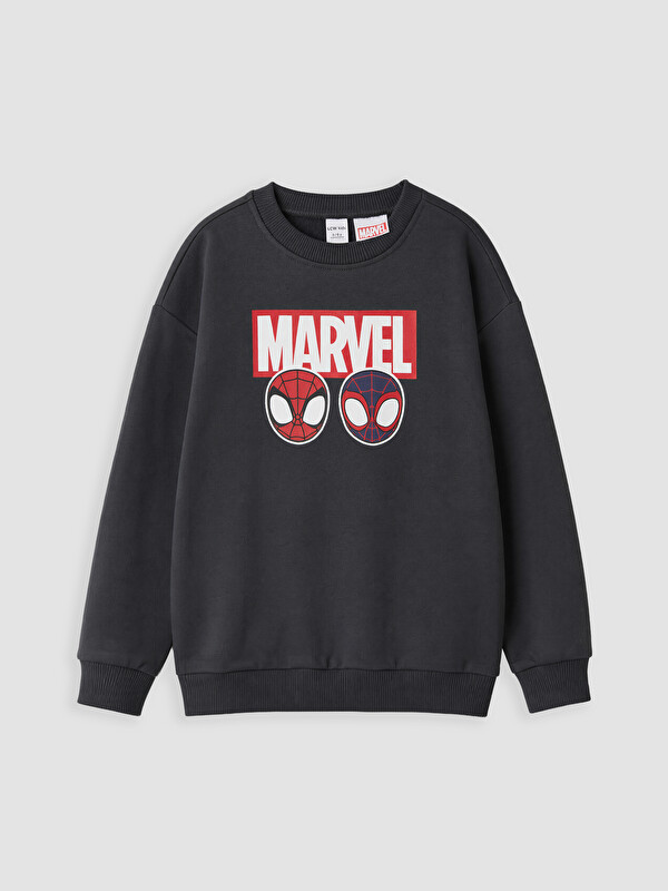 LCW Kids Hanorac Gros Imprimat Spider-Man pentru Băieți
