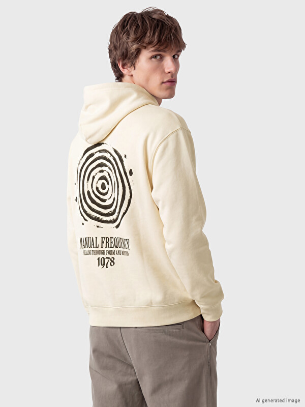 XSIDE Printed Thick Hoodie
