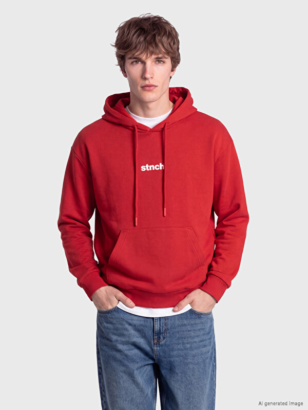 XSIDE Hooded Men's Thick Sweatshirt