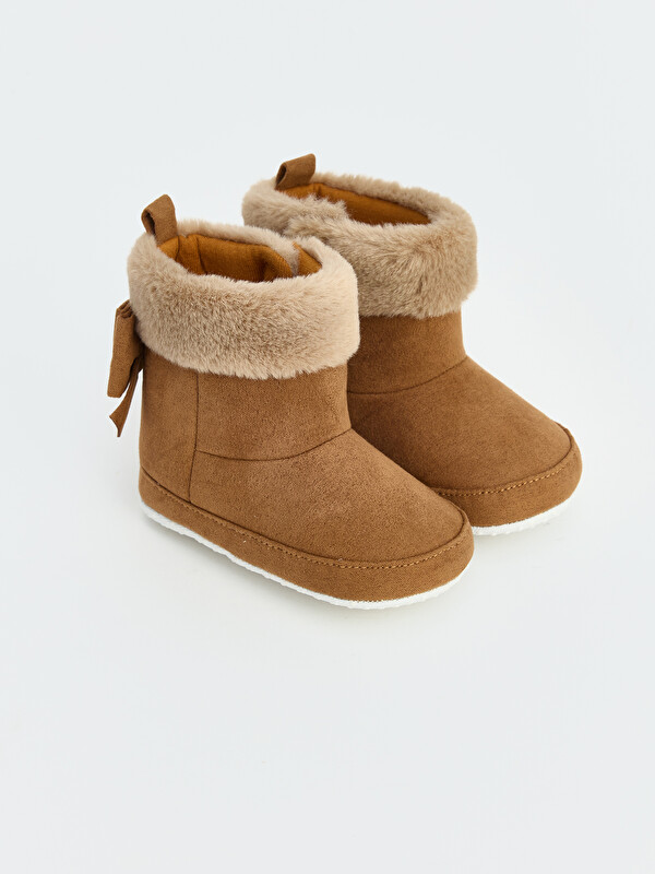 LCW STEPS Faux Suede Baby Girl Home Boot