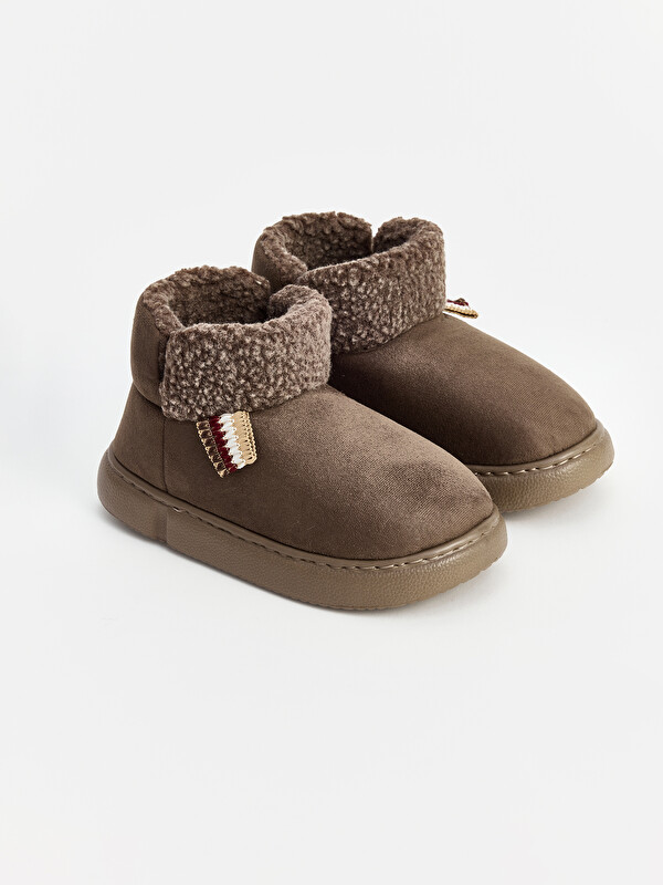 LCW STEPS Woman Brown Slipper Boots