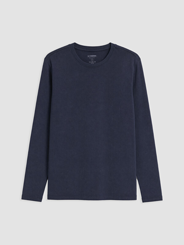 LCWAIKIKI Classic Crew Neck Rib Men's T-shirt