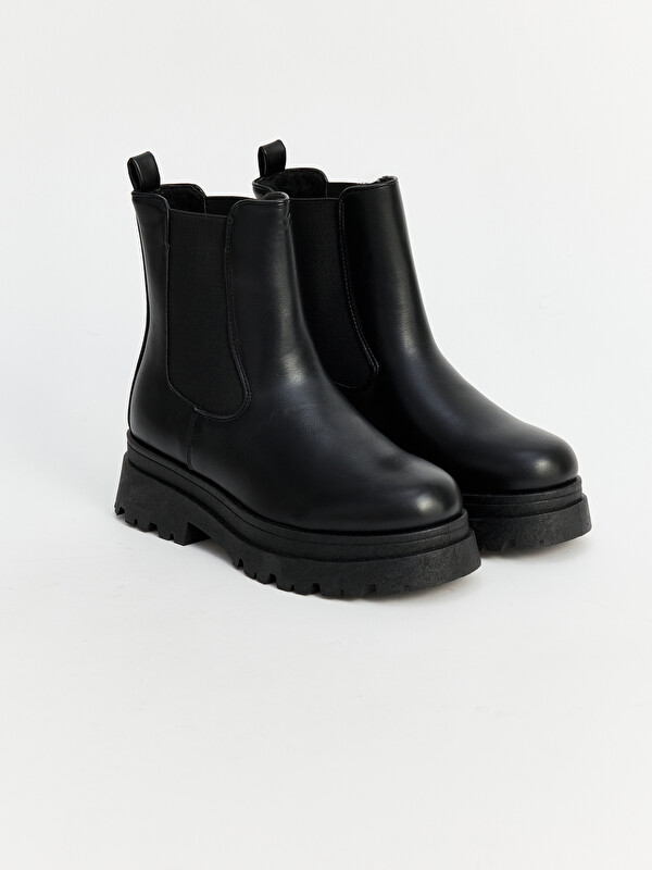 LCW STEPS Elastic Banded Thick Soled Women's Boot