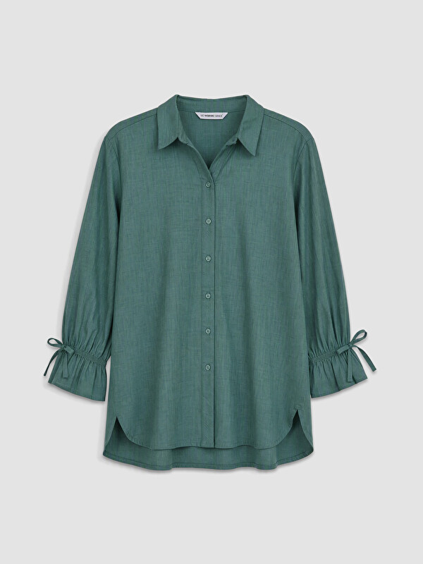 LCW Grace Woman Green Shirt