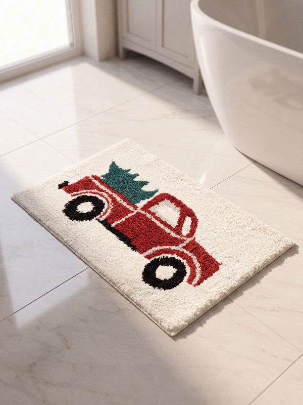 LCW HOME Patterned Bath Mat 45x75 cm