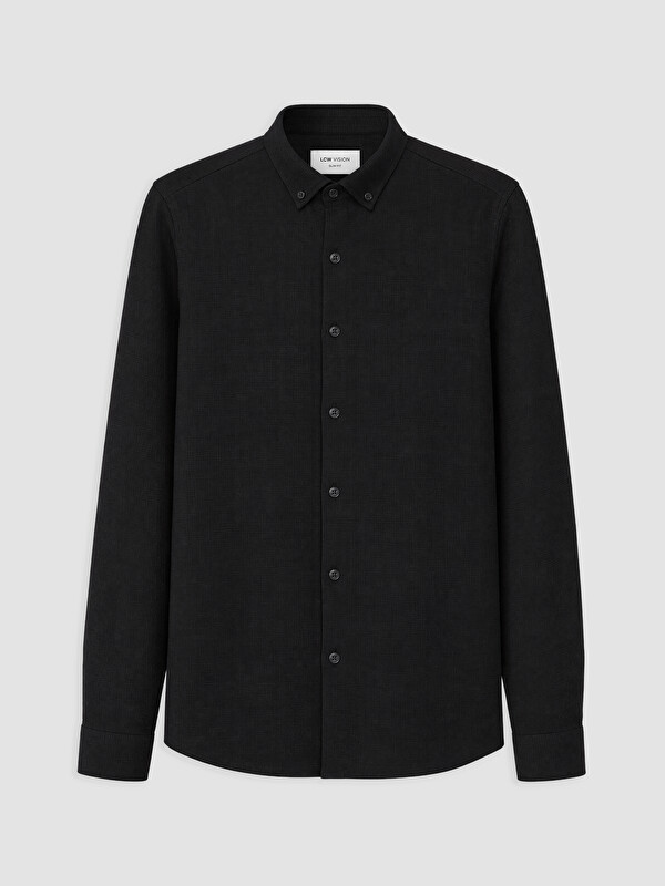 LCW Vision Slim Fit Men's Textured Shirt