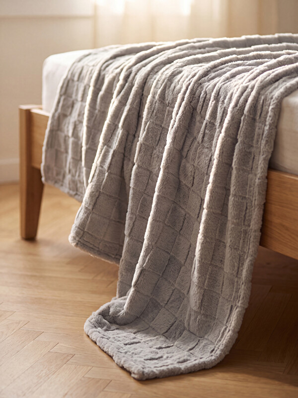 LCW HOME Tek Kişilik Pelüş Battaniye 150x220 cm