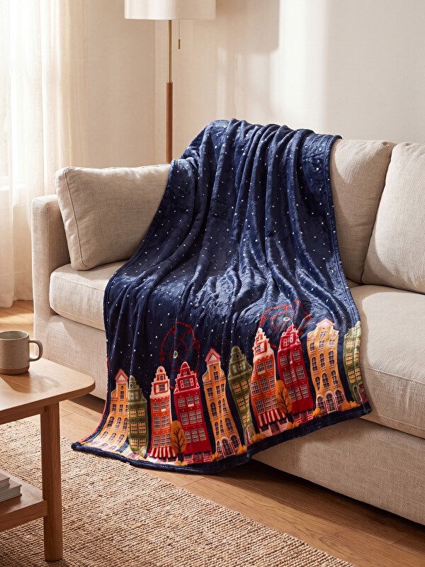 LCW HOME Patterned TV Blanket 100x150 cm