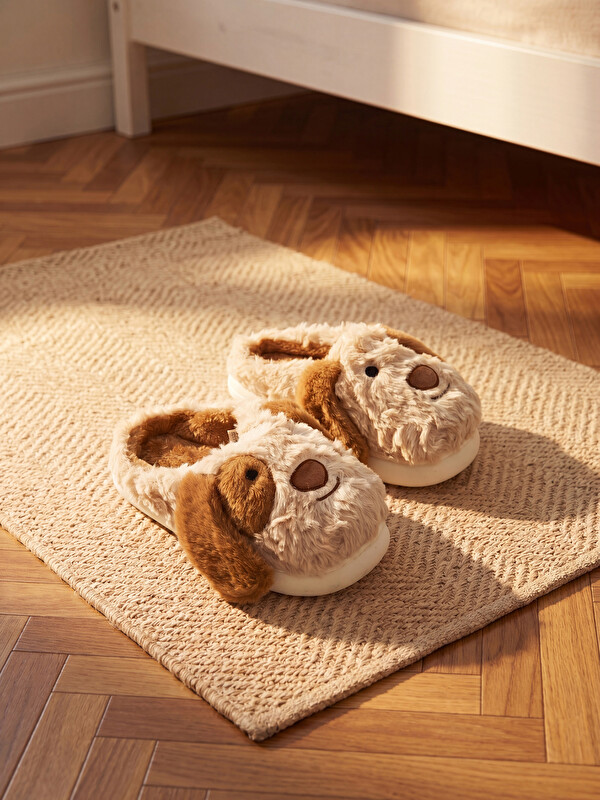 LCW STEPS Woman Beige Home Slippers
