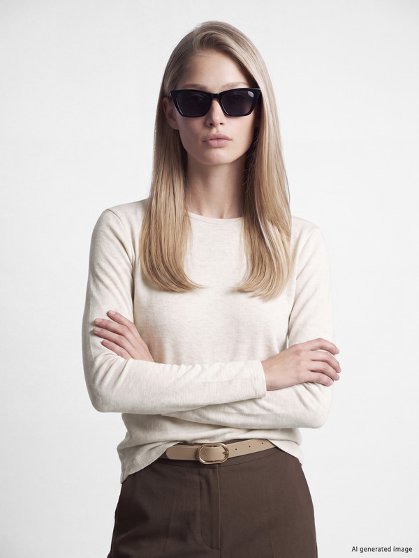 LCW EVERYDAY Body cu guler rotund pentru femei