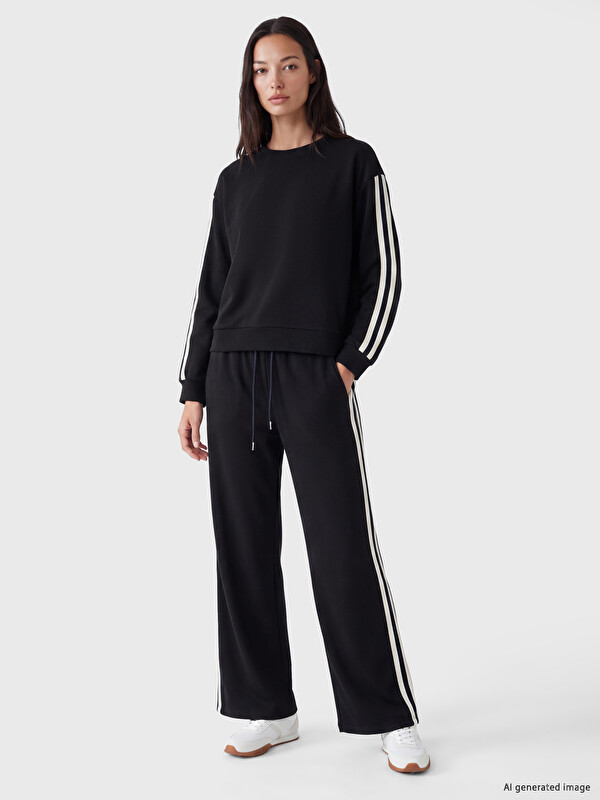 LCW EVERYDAY Elastic Waist Soft Touch Women's Sweatpants