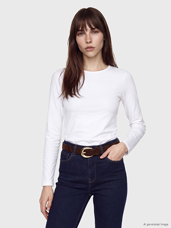 LCW EVERYDAY Body à col rond pour femme