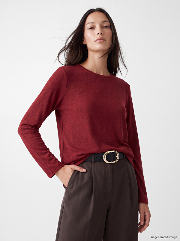 LCW EVERYDAY Woman Red Body