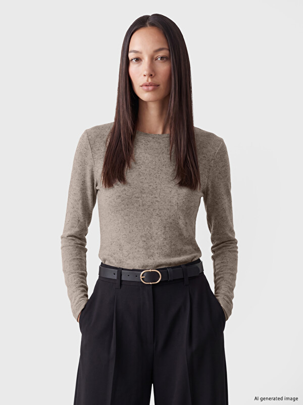 LCW EVERYDAY Crew Neck Women's Body