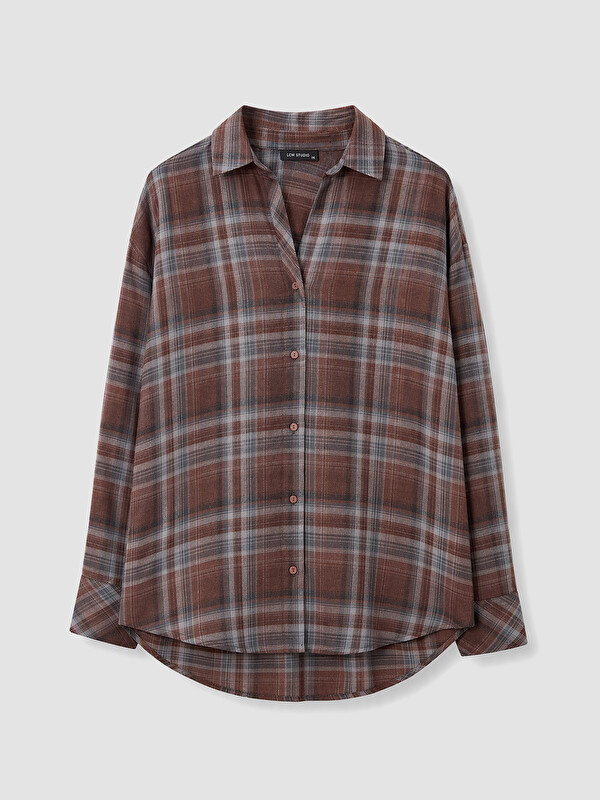 LCW STUDIO Plaid Women's Lumberjack Shirt