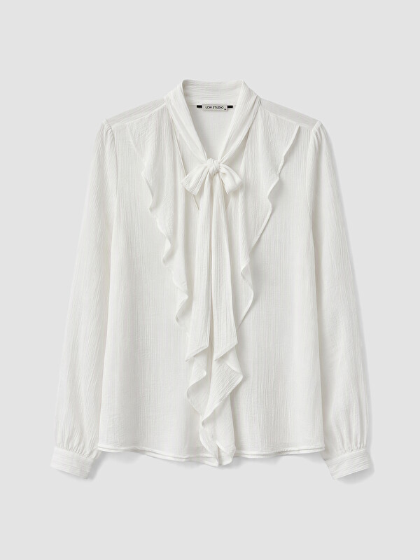 LCW STUDIO Woman White Blouse