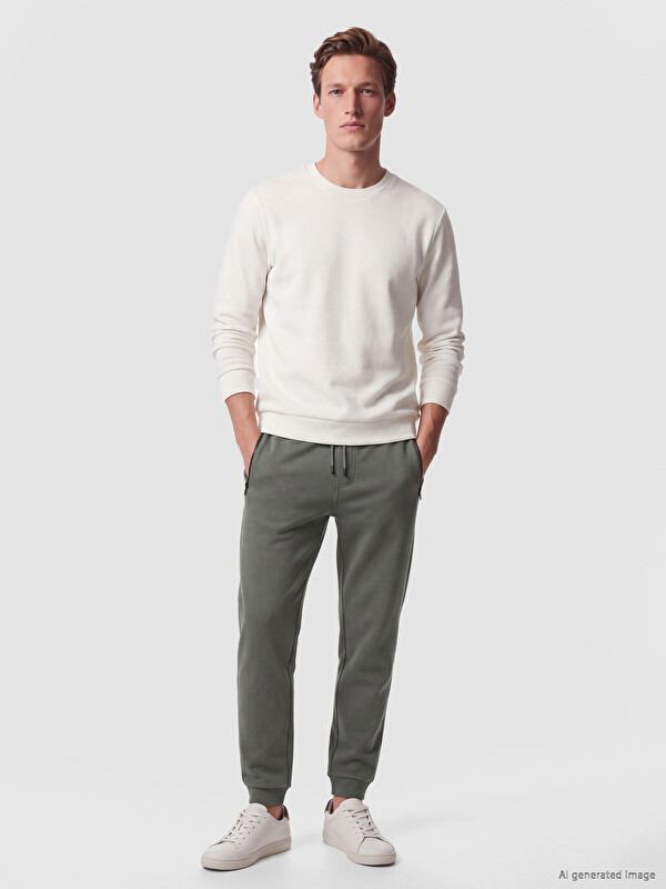 XSIDE Jogger-Sweatpants für Herren mit regulärer Passform
