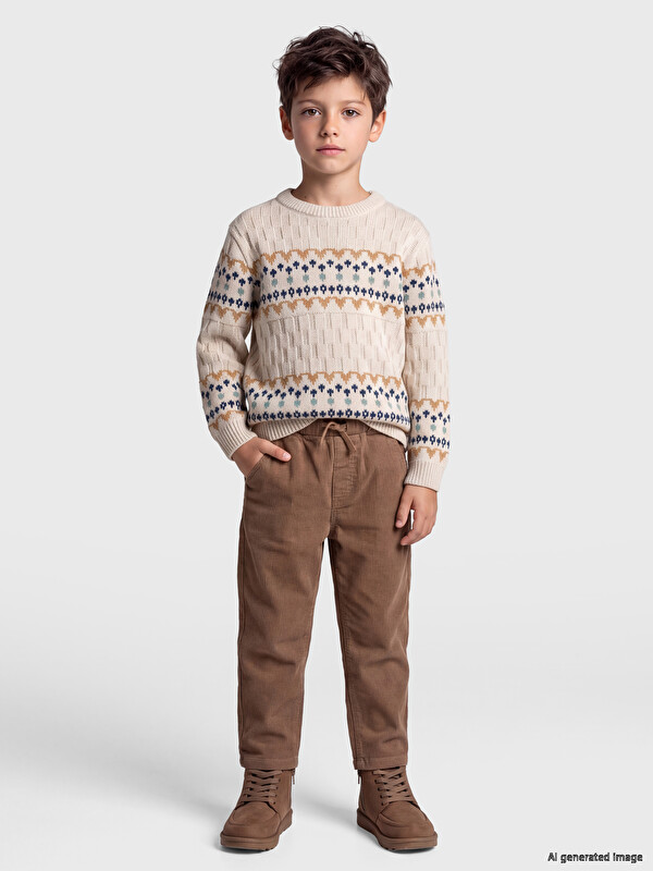 LCW Kids Boys' Velvet Trousers