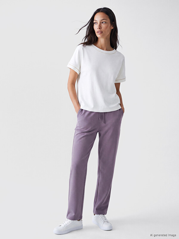 LCW EVERYDAY Elastic Waist Women's Sweatpants