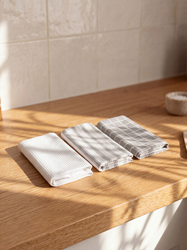 LCW HOME Patterned Tea Towel 3-pack 40x30 cm