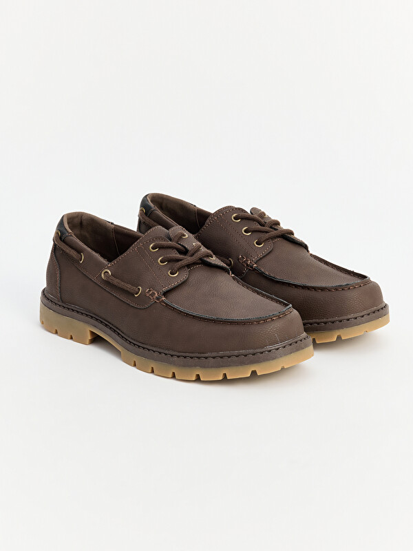 LCW STEPS Faux Leather Men's Classic Shoes