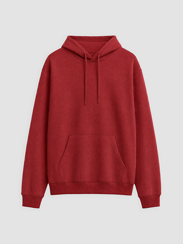 XSIDE Man Red Hoodie