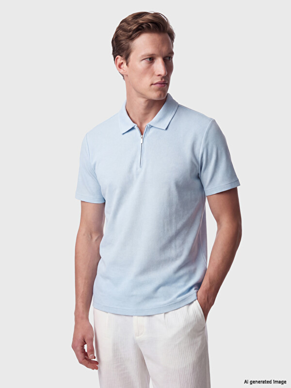 SOUTHBLUE Polo Collar Men's T-Shirt