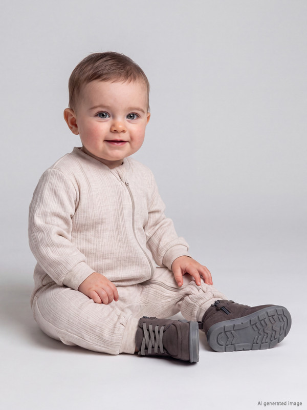 LCW baby 1.6 Tog Crew Neck Baby Boys' Jumpsuit