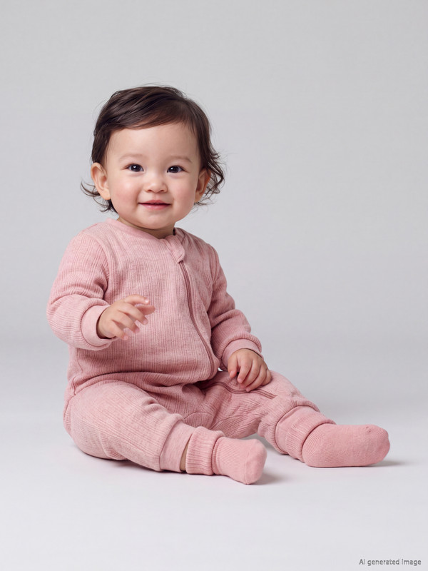 LCW baby 1.6 Tog Crew Neck Baby Girls' Sleeping Bag