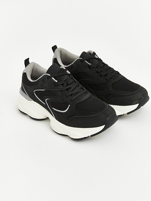 LCW STEPS Mesh Detailed Thick Soled Men's Sports Shoe