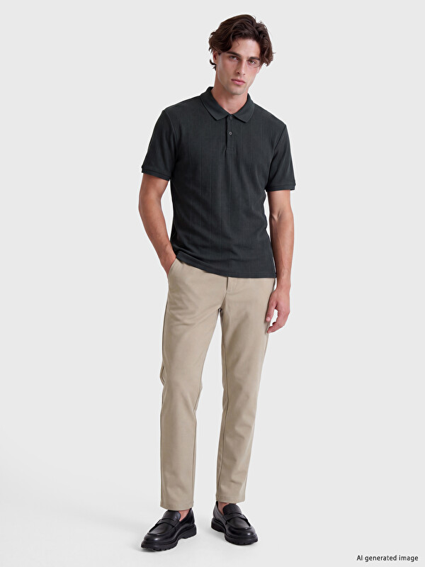 LCW Vision Standard Fit Men's Fabric Trousers