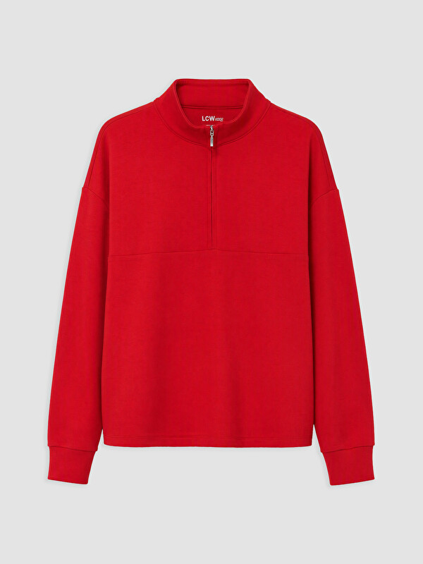 KOOR SPORT Woman Red Sweatshirt