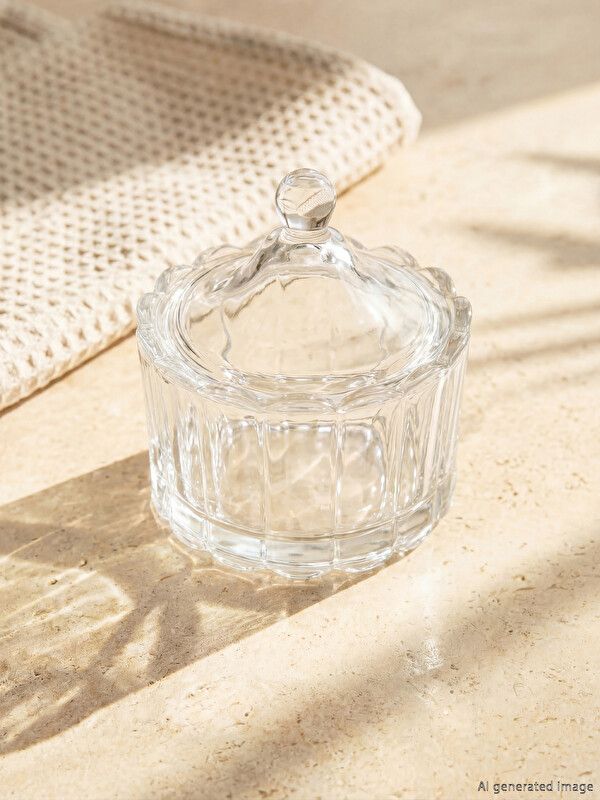 LCW HOME Glass Sugar Bowl 295 ml