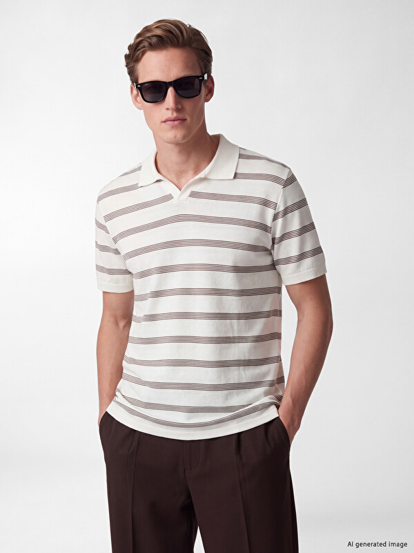SOUTHBLUE Polo Collar Men's T-Shirt