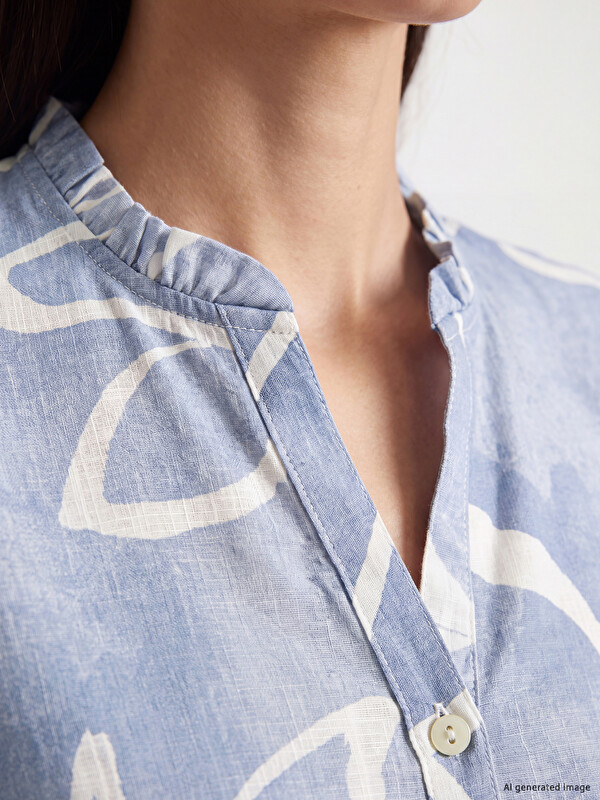 LCW EVERYDAY Woman Blue Blouse