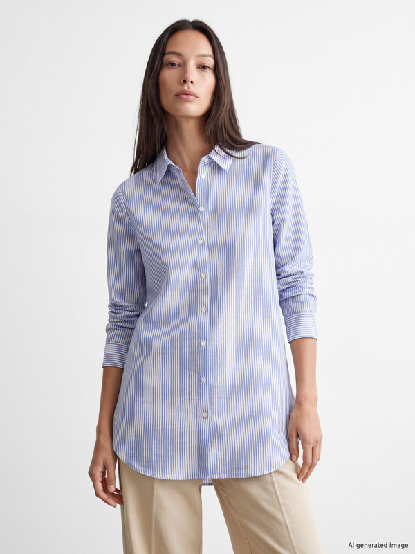 LCW EVERYDAY Striped Women's Shirt Tunic