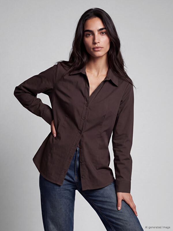 LCWAIKIKI Classic Poplin Kadın Gömlek
