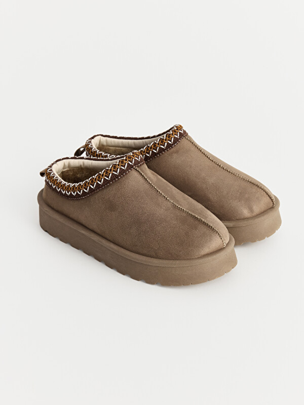 LCW STEPS Suede Look Girls' Home Slipper